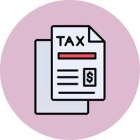 Tax Vector Icon