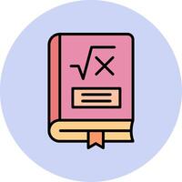 Maths Book Vector Icon