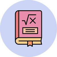 Maths Book Vector Icon