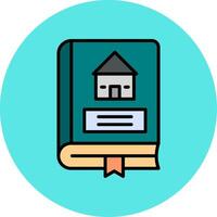 Architecture Book Vector Icon