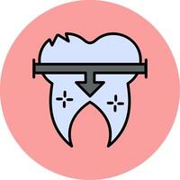 dental vector icono