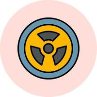 Radiation Vector Icon