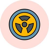 Radiation Vector Icon