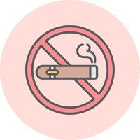 No Cigar Vector Icon