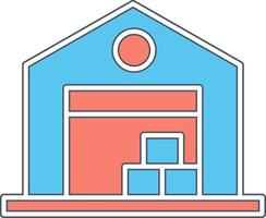 Warehouse Vector Icon