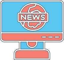 News Report Vector Icon