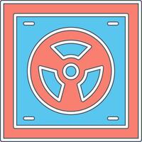 Radioactive Vector Icon