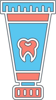 Toothpaste Vector Icon