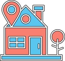 Home Location Vector Icon