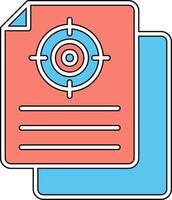 Objective Vector Icon