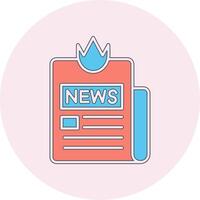 Breaking News Vector Icon