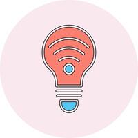 Smart Bulb Vector Icon