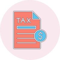 Tax Payment Vector Icon