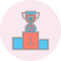 Winner Podium Vector Icon