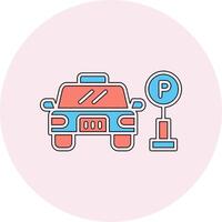 Parking Area Vector Icon