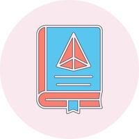 Trigonometry Book Vector Icon