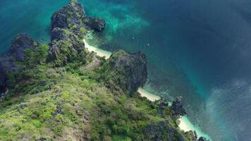 Aerial view of Black Island video