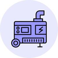 Electric Generator Vector Icon