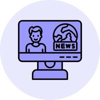 World News Vector Icon