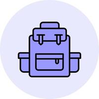 Backpack Vector Icon