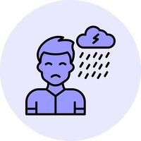 Depression Vector Icon