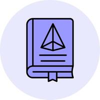 Trigonometry Book Vector Icon