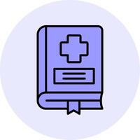 Medical Book Vector Icon