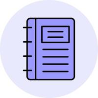 Notebook Vector Icon