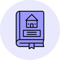 Architecture Book Vector Icon