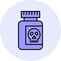 Poison Vector Icon