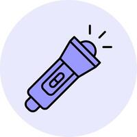 Flashlight Vector Icon