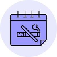 No Tobacco Day Vector Icon