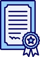 Certificate Vector Icon