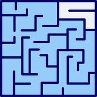 Maze Vector Icon