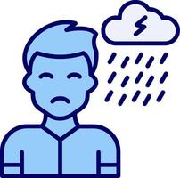 Depression Vector Icon