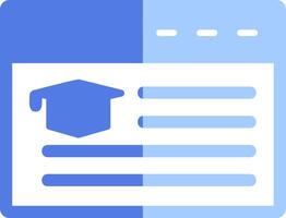 Online Education Vector Icon