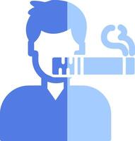 Man Smoking Vector Icon