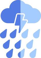 Rain Vector Icon