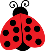 cute ladybug animal cartoon svg png