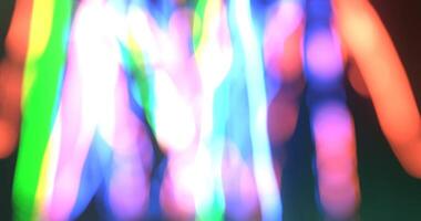 Abstract Animation of Moving Colorful Lights, Blur Background Animation, Future Style video