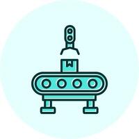 Factory Machine Vector Icon