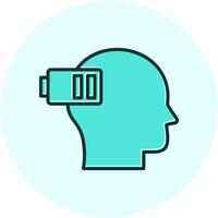Exhausted Vector Icon