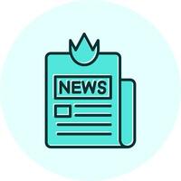 Breaking News Vector Icon