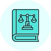 Justice Book Vector Icon