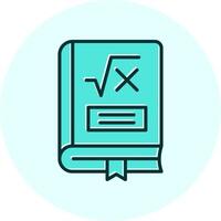 Maths Book Vector Icon