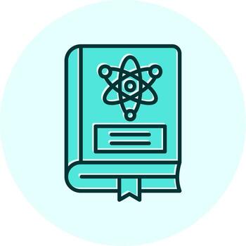 Physics Book Vector Icon