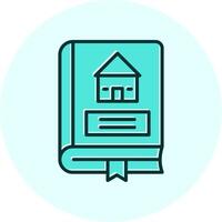 Architecture Book Vector Icon