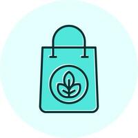 Eco Bag Vector Icon