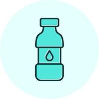 icono de vector de botella de agua