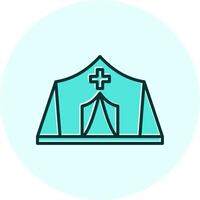 Refugee Camp Vector Icon